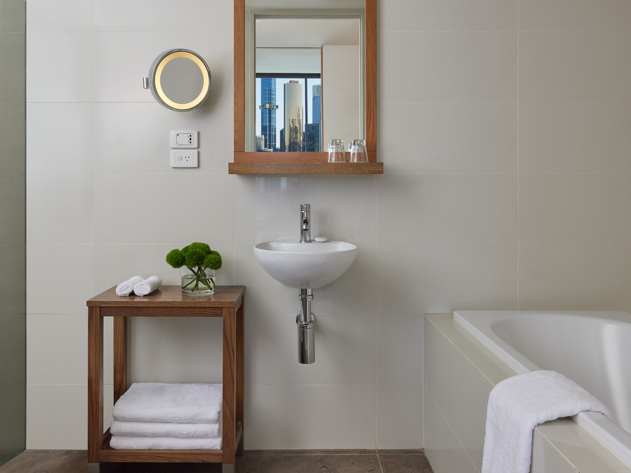 2-Bedroom City Skyline View Suite