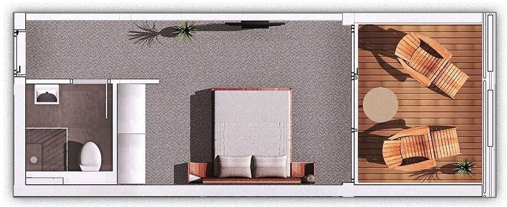 Room layout blue print