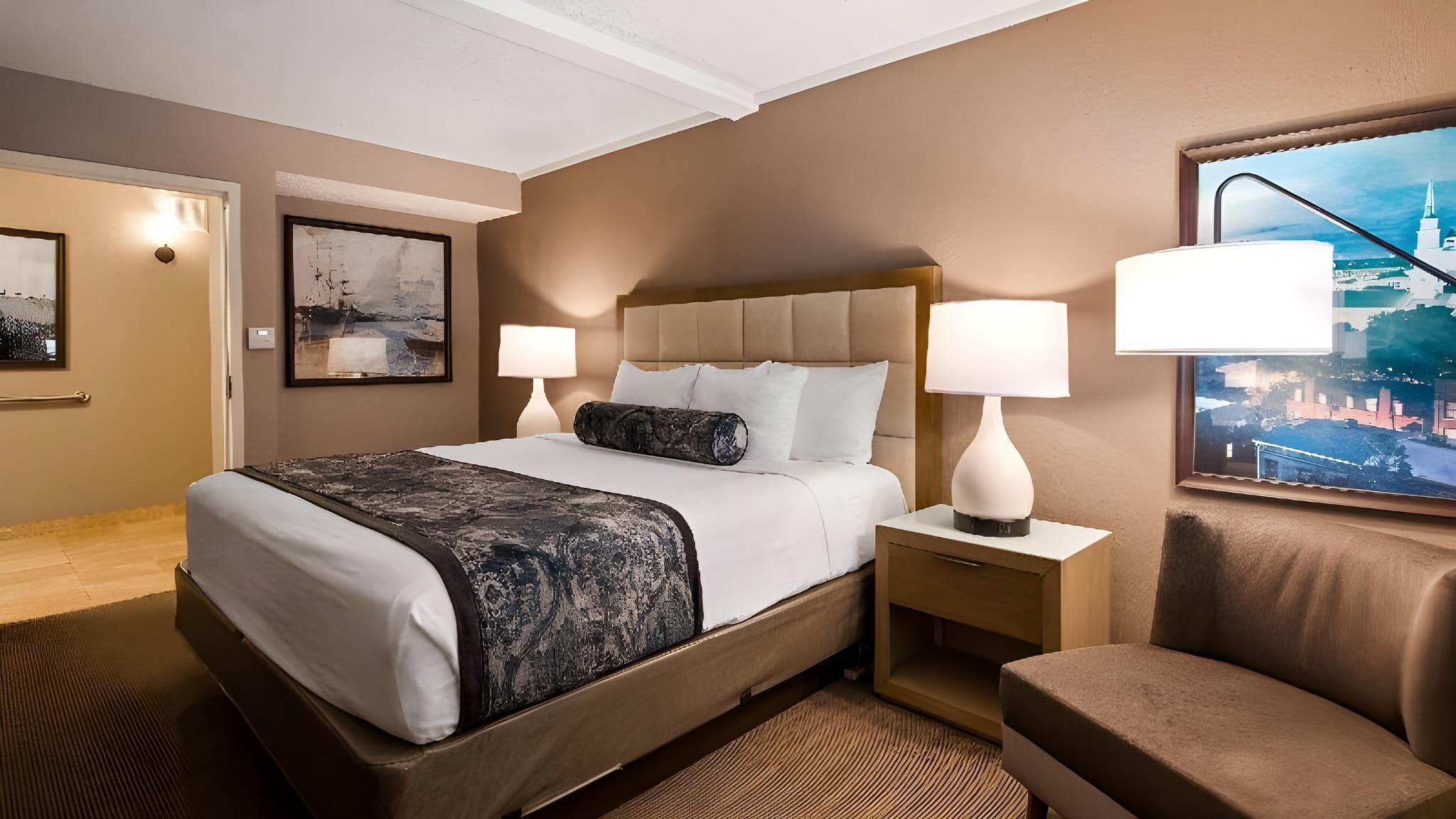 Accessibility - 1 King Bed, Roll-in Shower, Nonsmoking