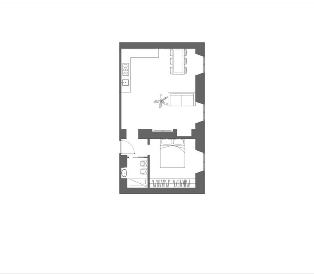 Brera Apartments in Moscova Appartamento con 1 camera da Letto, Via Pontida 2 4