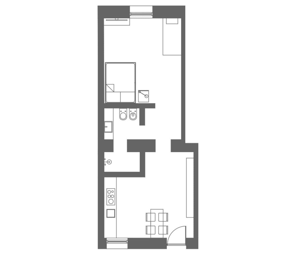 Brera Apartments in Moscova Appartamento con 1 camera da Letto, Via Pontida 4 5