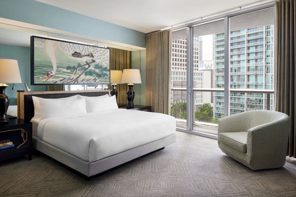 W Miami Deluxe Room, 1 King Bed, Balcony (Guest)