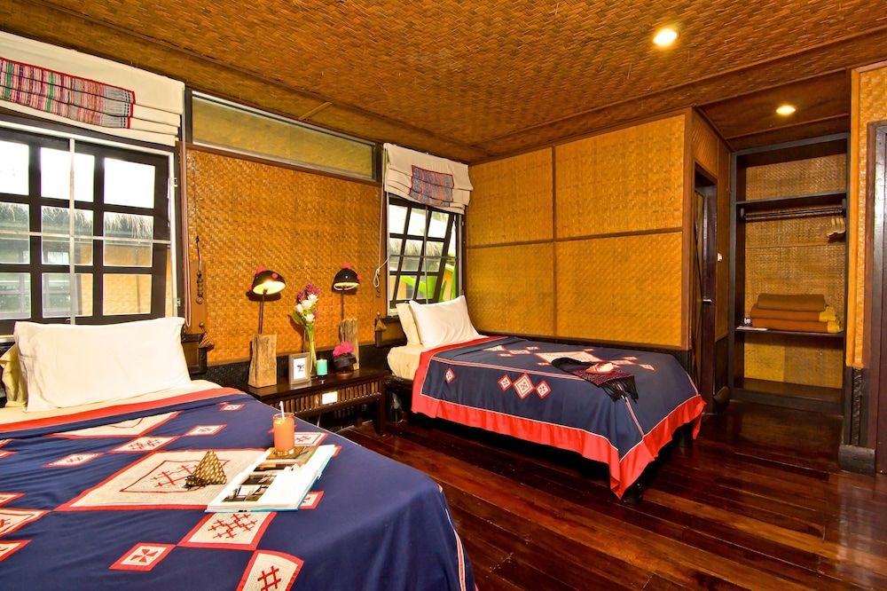Hmong Hilltribe Lodge Standard Twin Room