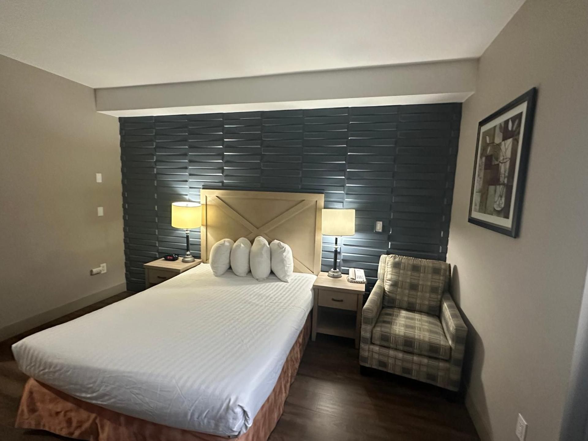 Queen Room with Roll-In Shower - Mobility Accessible/Non-Smoking