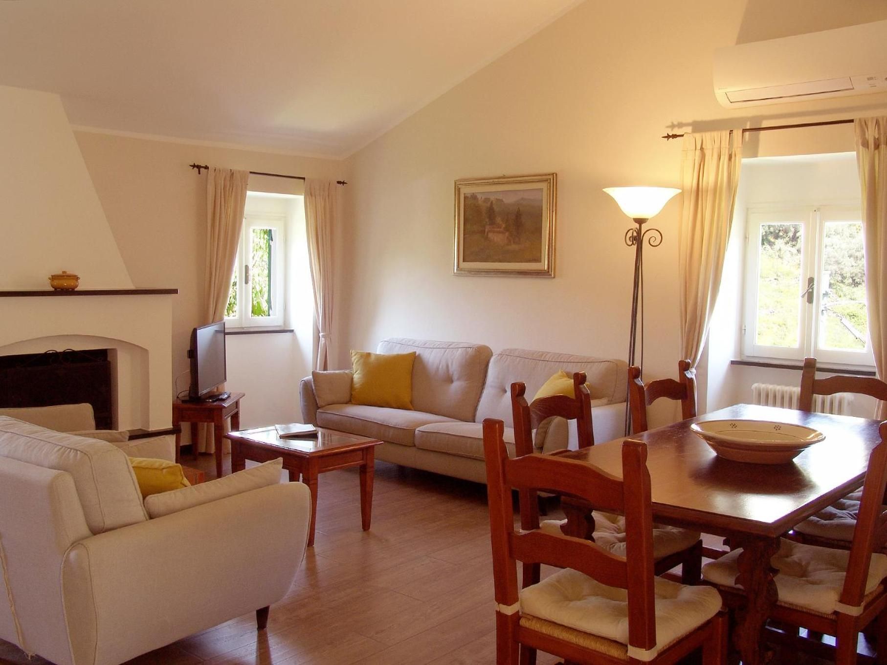 Three-Bedroom Apartment with Private Garden