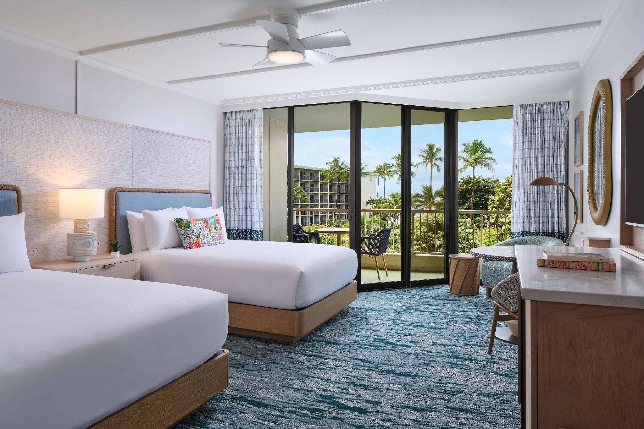 Signature Partial Ocean View 2 Queen Beds