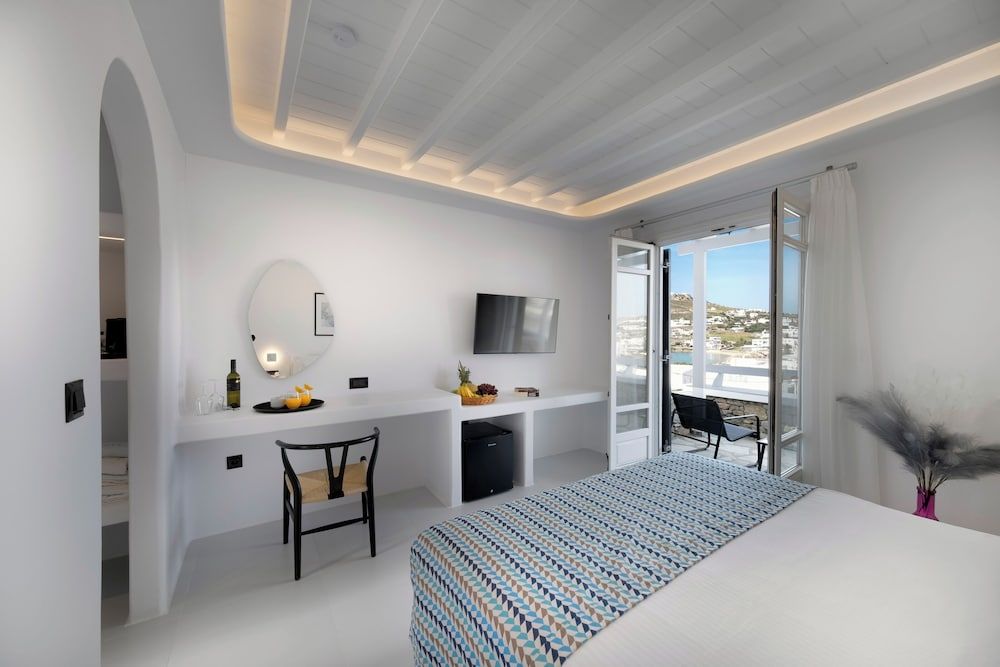Deliades Mykonos Double or Twin Room, Partial Sea View 10