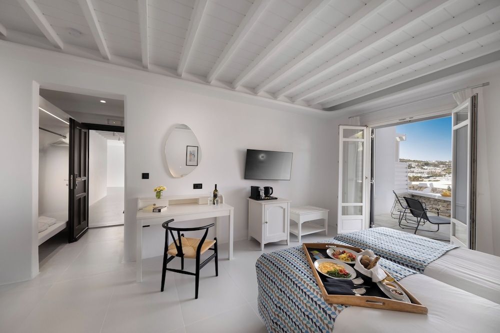 Deliades Mykonos Double or Twin Room, Partial Sea View 12