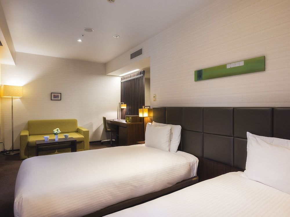 Deluxe Twin Room, Non Smoking (5 min train ride to/from Shinagawa)