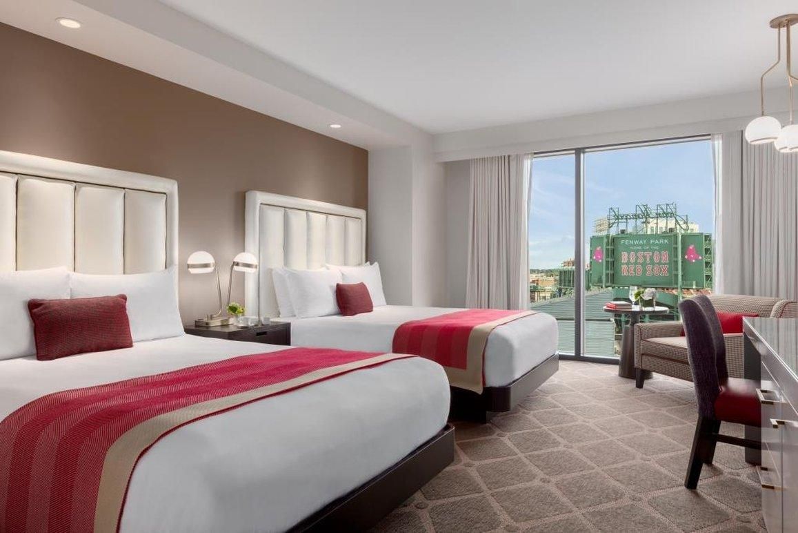 Queen Room with Two Queen Beds Facing Fenway