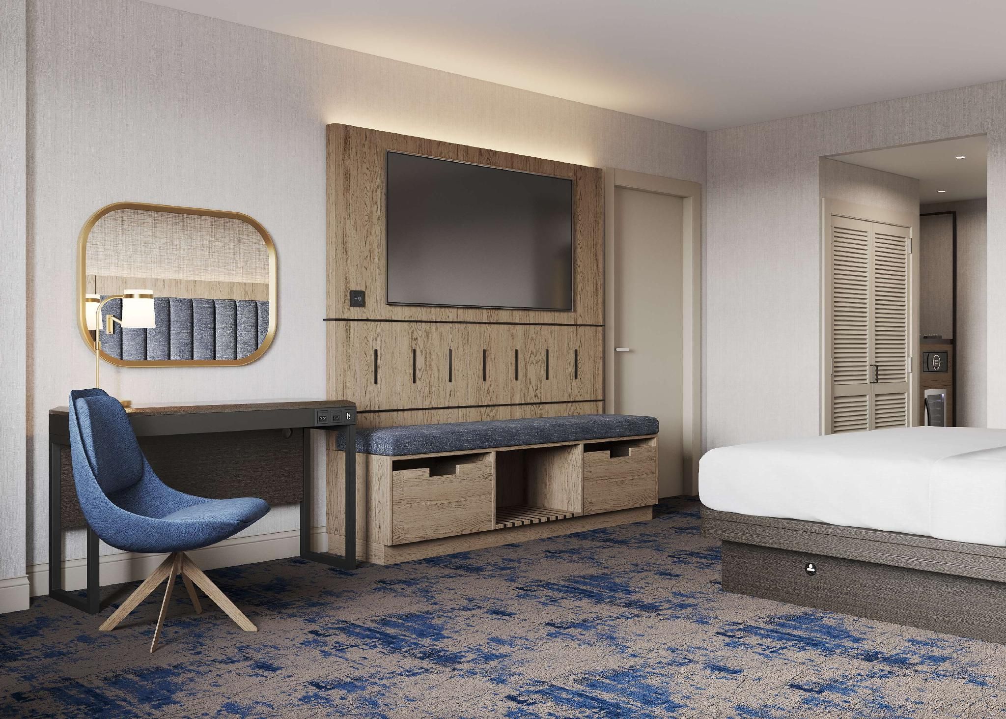 1 King Bed Accessible Tub