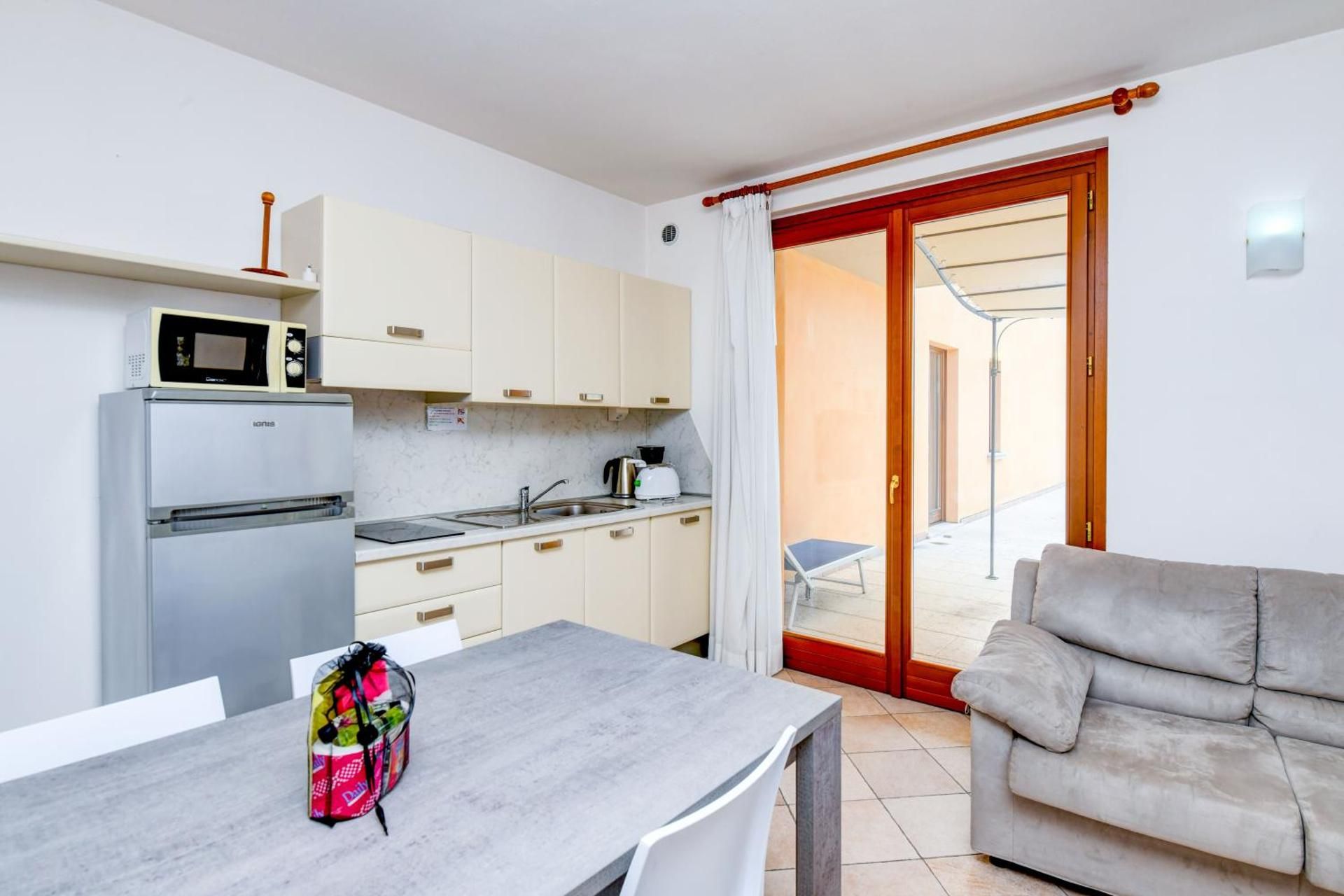 Small Standard Two-Bedroom Apartment with Lake View