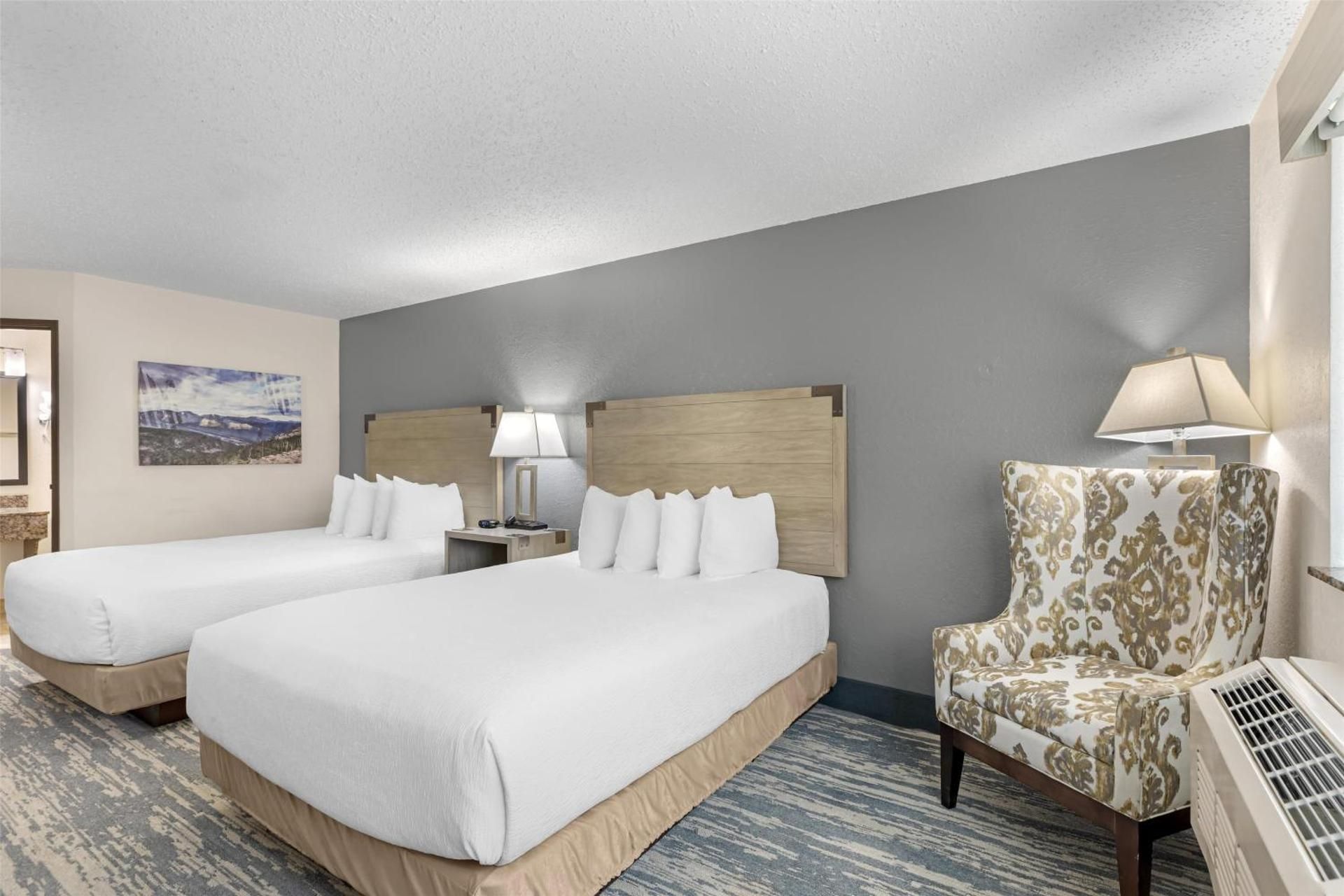 Best Western Alpenglo Lodge 2 Queen Beds, Nonsmoking, Deluxe Room, No Pets Allowed, Renovated Room