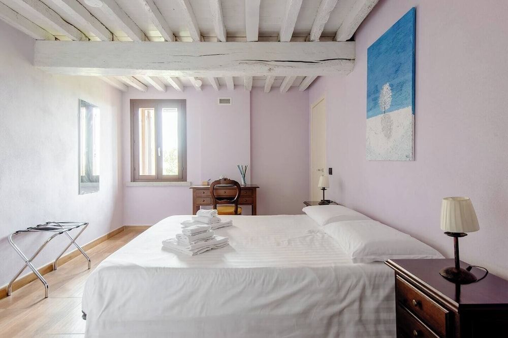 Antico Casale Caroli Junior Suite, 1 Queen Bed with Sofa bed, Private Bathroom, Garden View