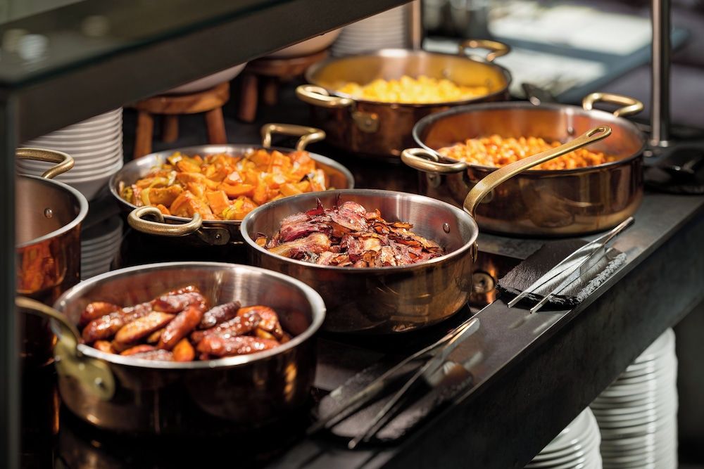 Breakfast buffet