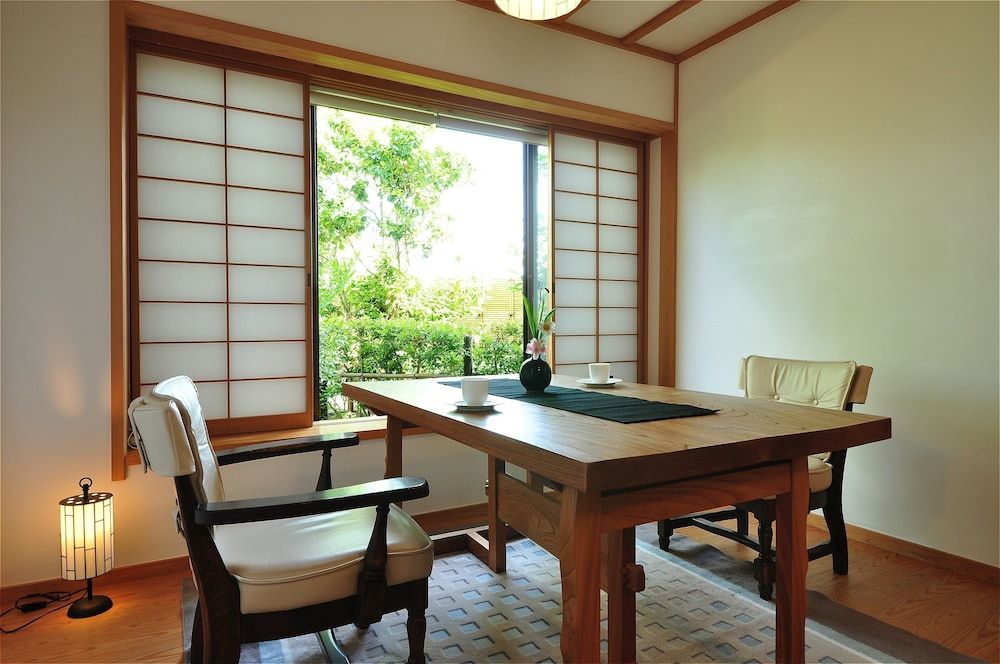 Premium Japanese Style Room with Hot Springs, Half Board, Non Smoking
