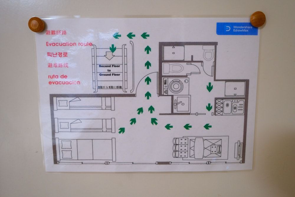 Room layout blue print