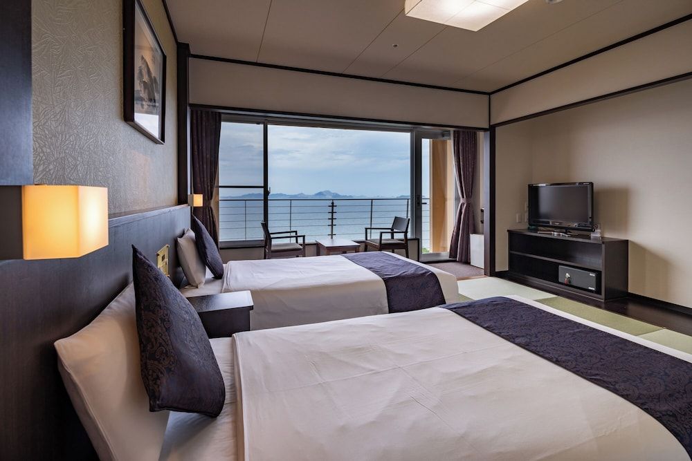 Japanese-style Twin Room, Non Smoking, Ocean View