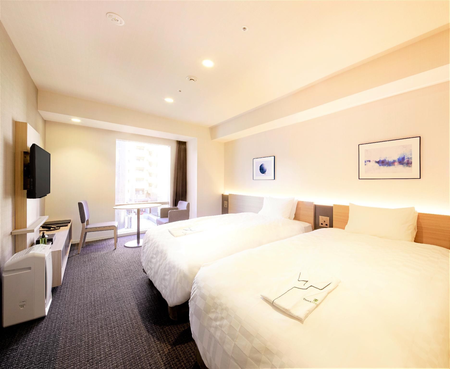 Accessible Room with 2 Single Beds, No Smoking