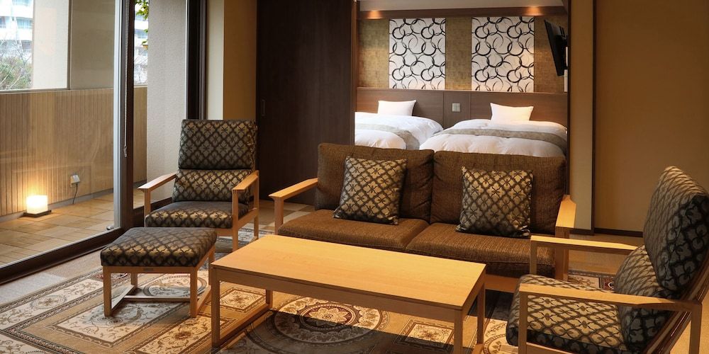 Studio Suite, Futon and 2 Twin, Open-Air Bath