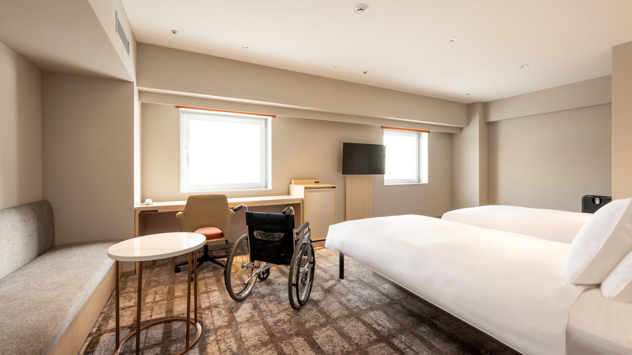 2 Twin beds Premium Accessible
