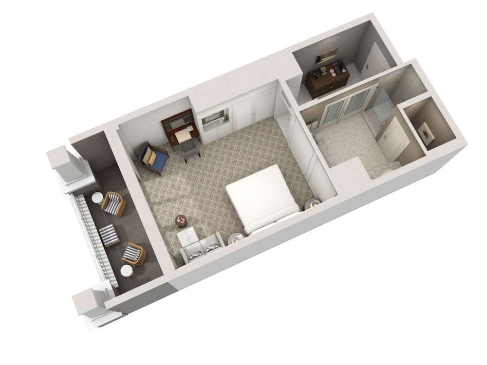 Ocean View Accessible Queen Queen Bungalow