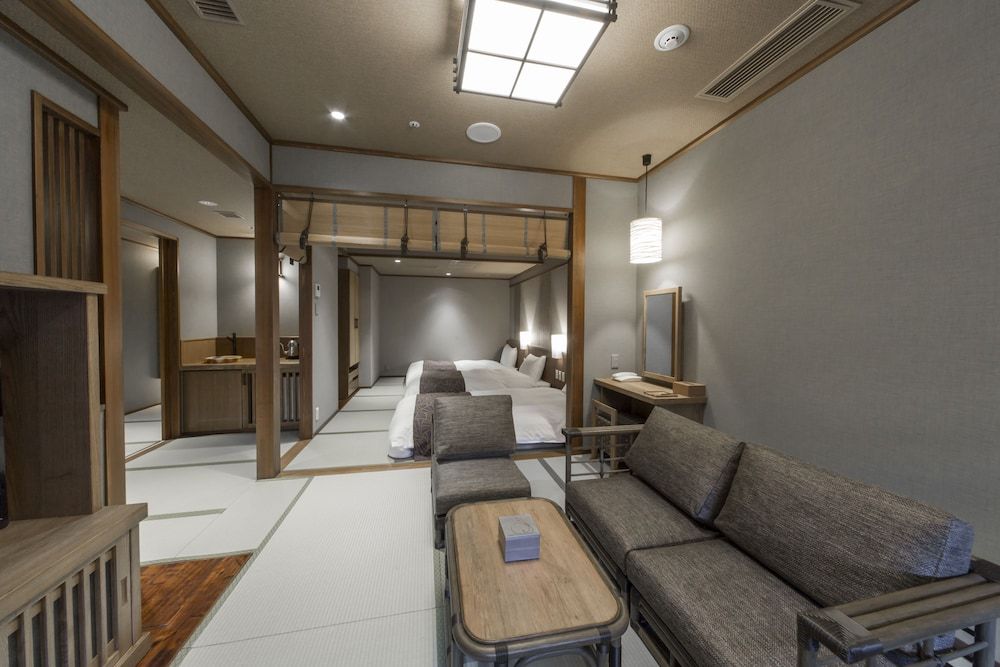 Inisienoyado Keiunn Deluxe Triple Room For 3 Pax, Private Open-Air Bath
