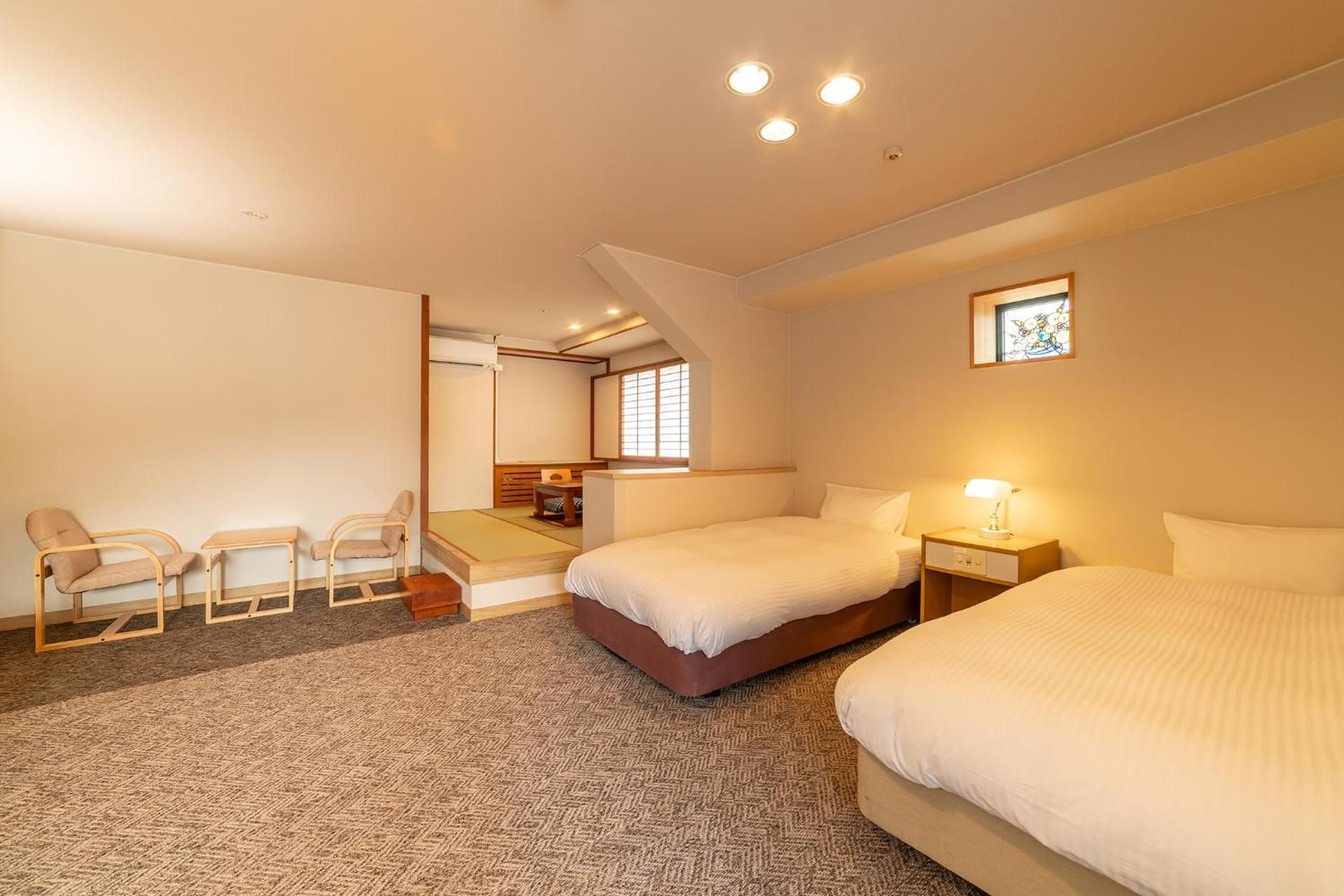 Standard Japanese-Western Style Triple Room with Indoor Bath - Non-Smoking