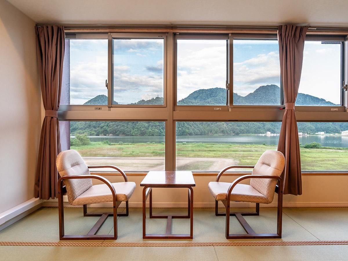 River Side Standard Japanese-Style Room with 12 Tatami with Shared Bathroom - Non-Smoking