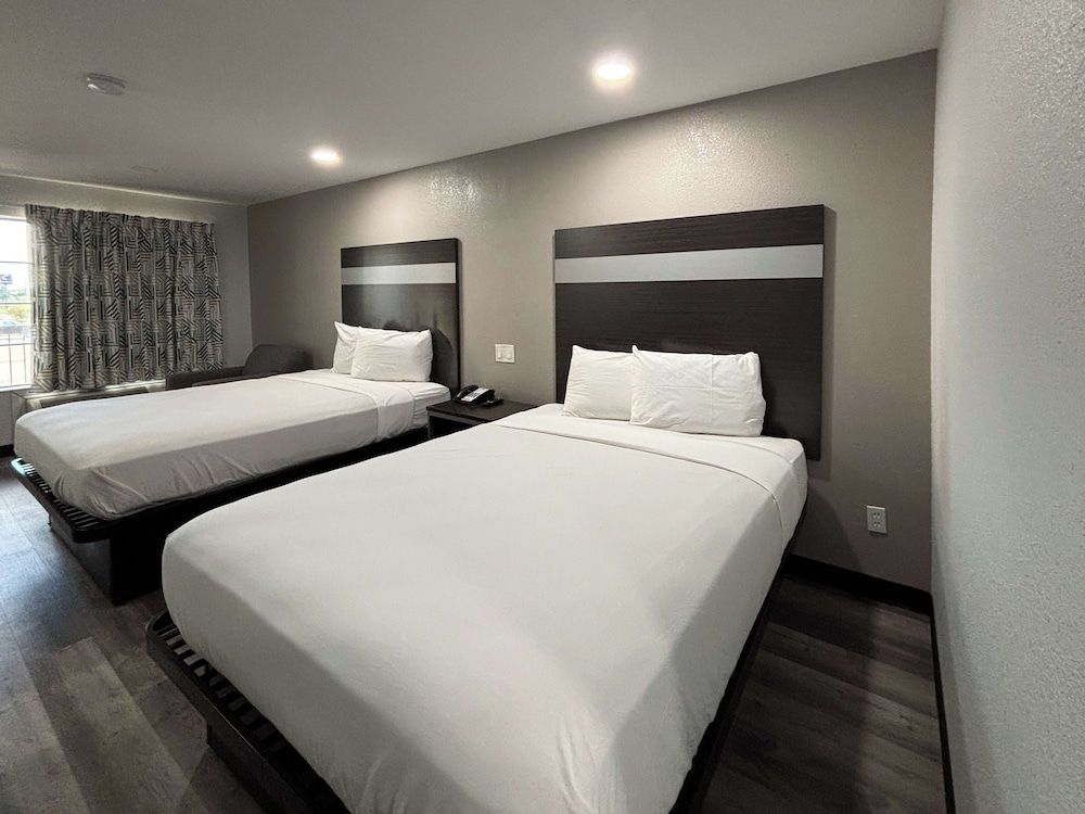 Deluxe Room, 2 Queen Beds, Smoking, Refrigerator & Microwave