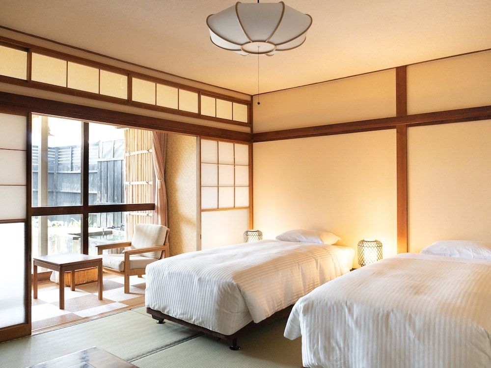Shirahamakan Semi-special room / Open Air Bath Included / Japanese-style room(Triple beds) / Non-Smoking