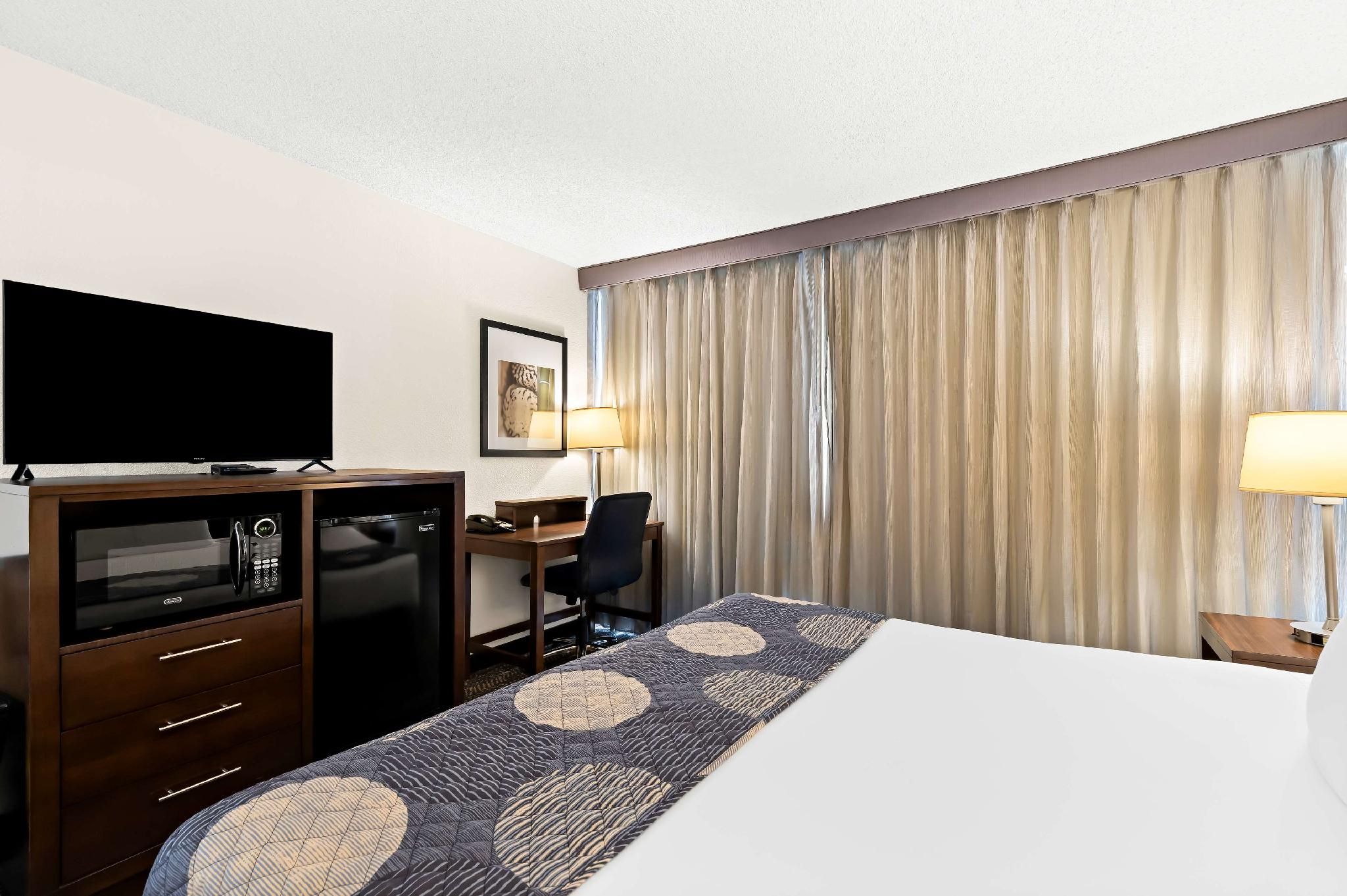 1 King Bed, Nonsmoking, Hillside View, Balcony