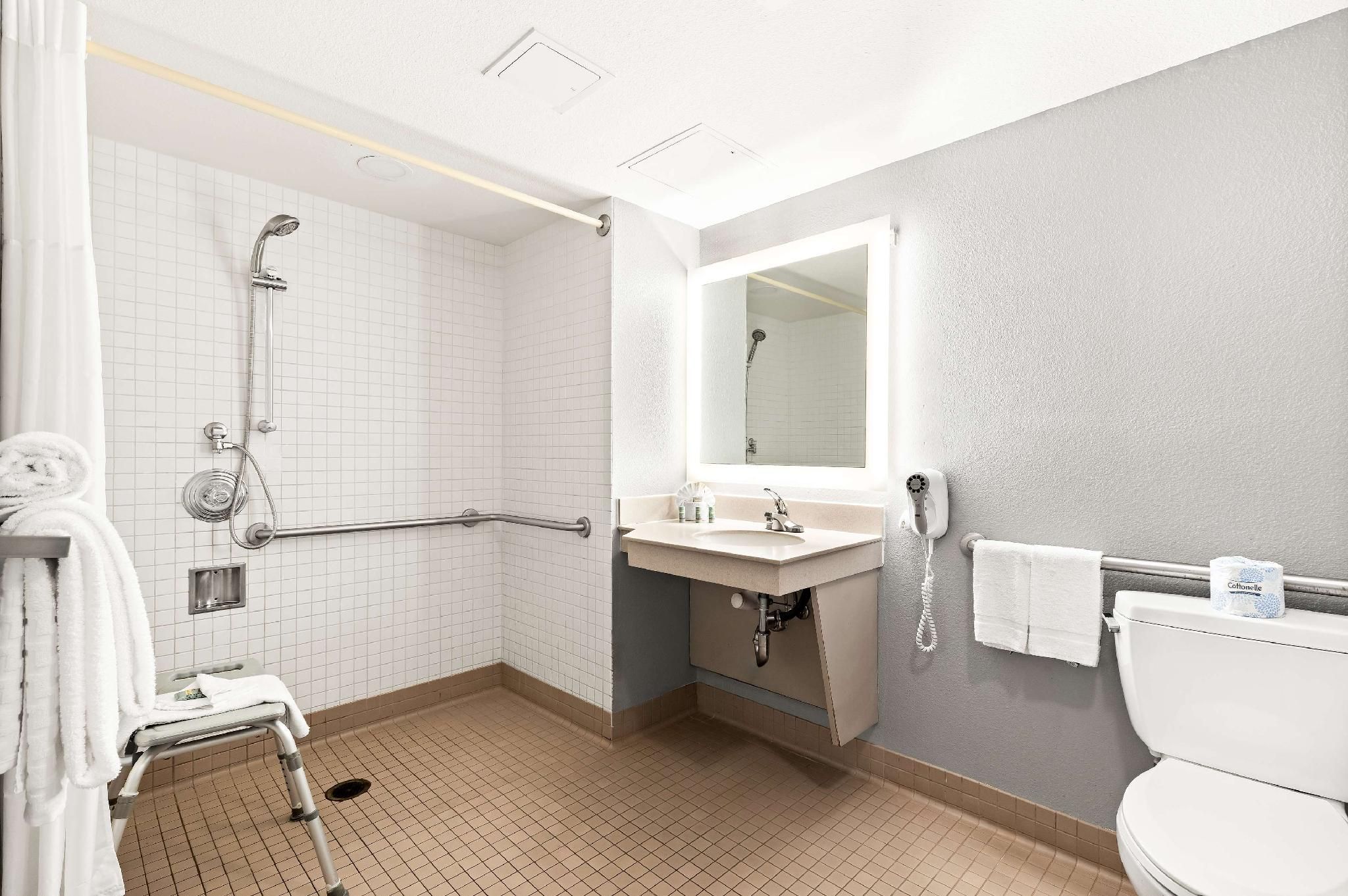 Accessibility - 2 Queen Beds, Roll-in Shower, Nonsmoking