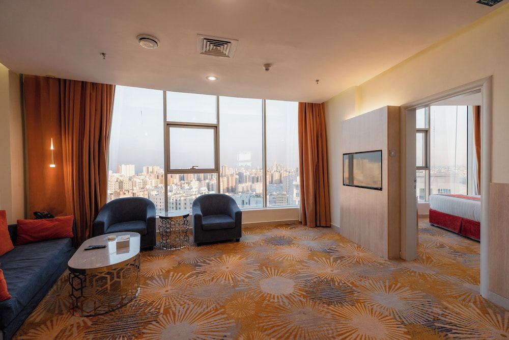 Wahaj Hotel Apartment 2 Junior Suite, Kitchenette, City View 3