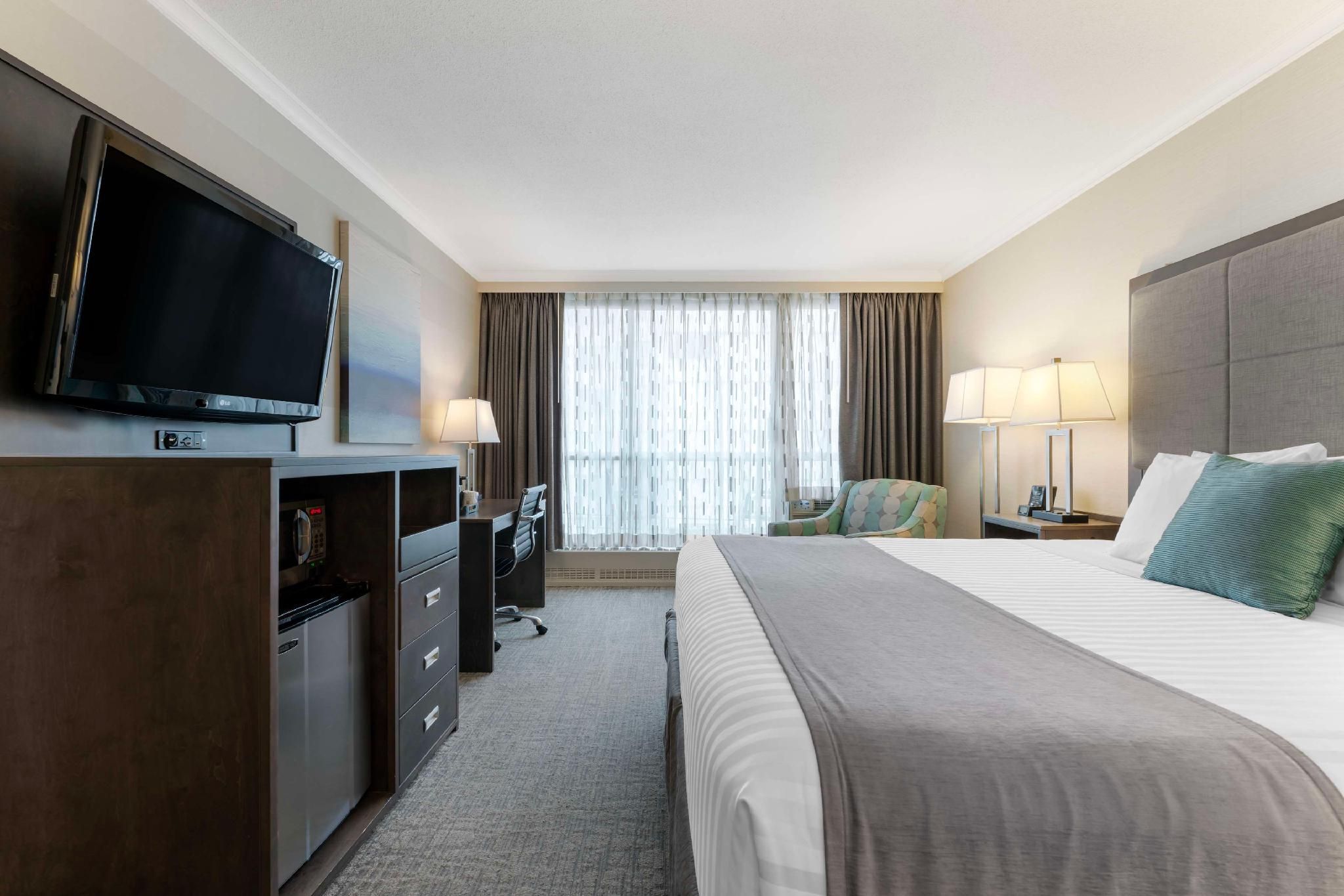 1 King Bed, Nonsmoking, Premium Floor, City View, Sofabed