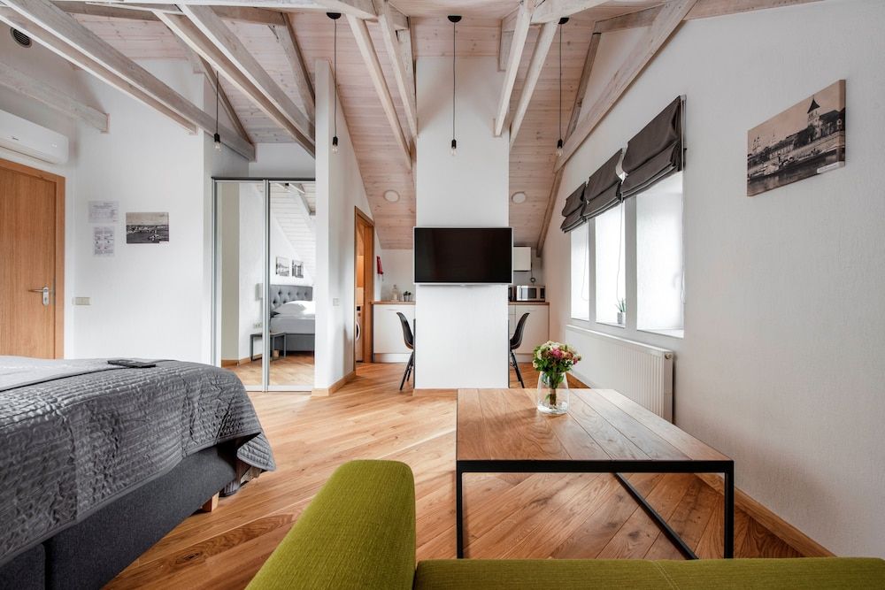 Piano Apartments Presidential Studio Suite, 1 Queen Bed with Sofa bed, River View 12