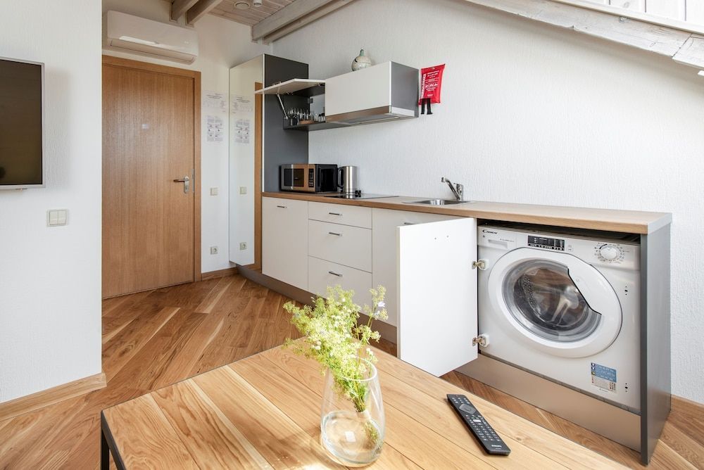 Piano Apartments Family Studio Suite, 1 Queen Bed with Sofa bed, River View 10