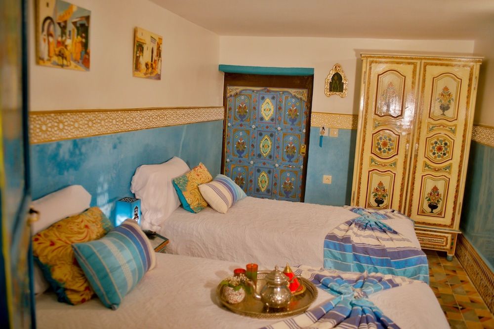 Riad las Mil y una Noches Tetuán Morgiana, habitación 2 camas individuales planta alta 2