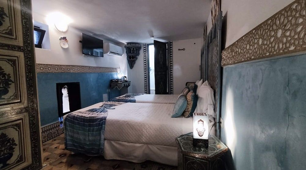 Riad las Mil y una Noches Tetuán Morgiana, habitación 2 camas individuales planta alta 4