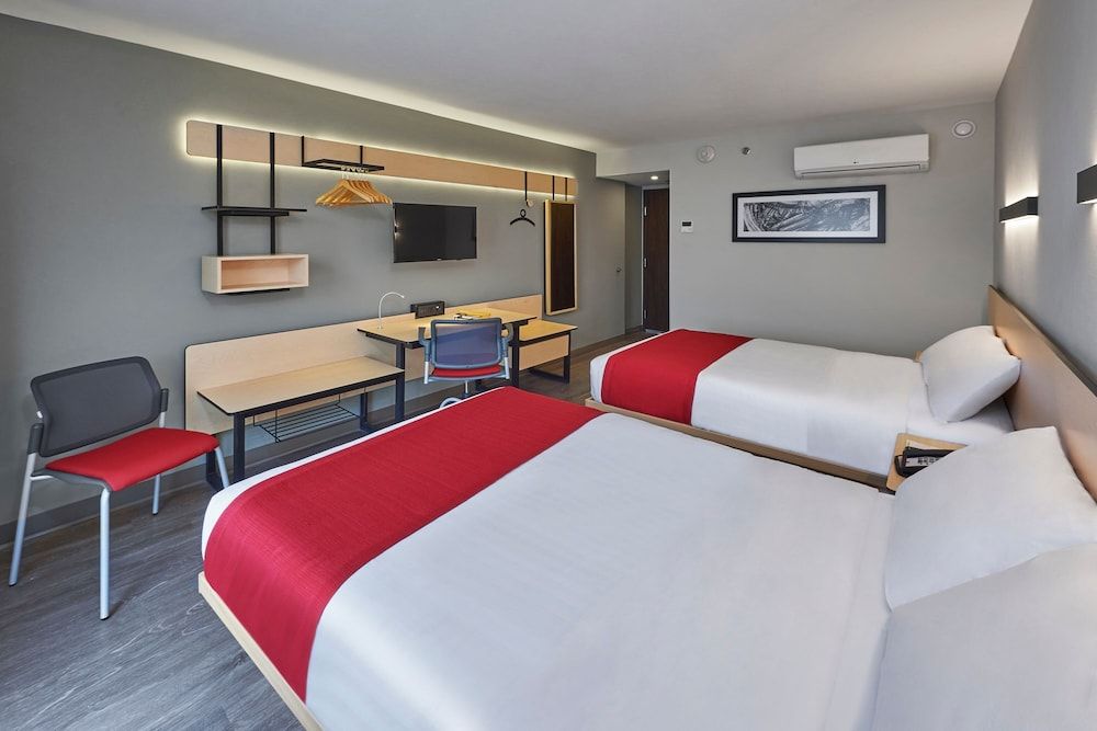 City Express by Marriott Ciudad de México Tlalnepantla Room, 2 Double Beds 3