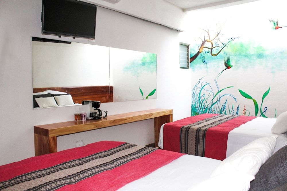 Axkan Arte Hotel Tuxtla Standard Double Room, 2 Double Beds, Garden View
