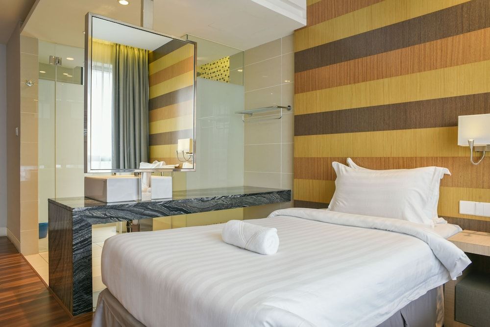 D'Majestic Place by Widebed Basic Twin Room, 2 Twin Beds