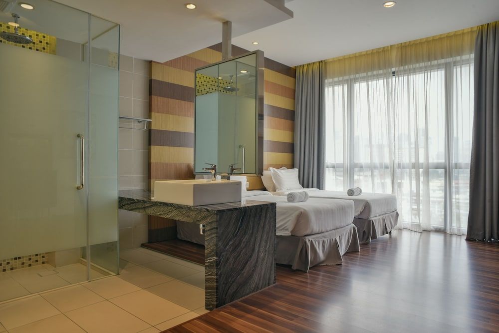 D'Majestic Place by Widebed Basic Twin Room, 2 Twin Beds 4