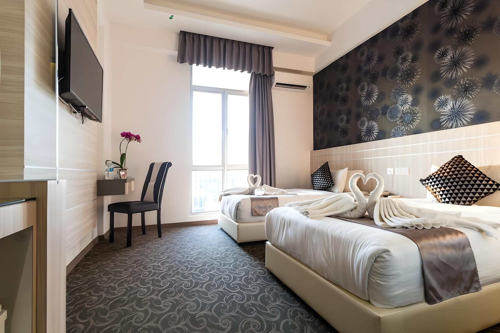 THE REED HOTEL MELAKA – Formerly E-Red Hotel Melaka Deluxe Twin Room 3