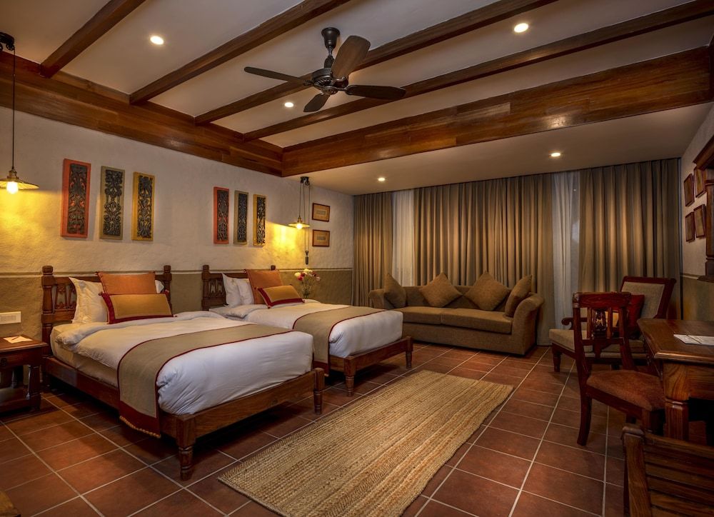 Nepali Ghar Hotel Heritage Deluxe Twin Room 3
