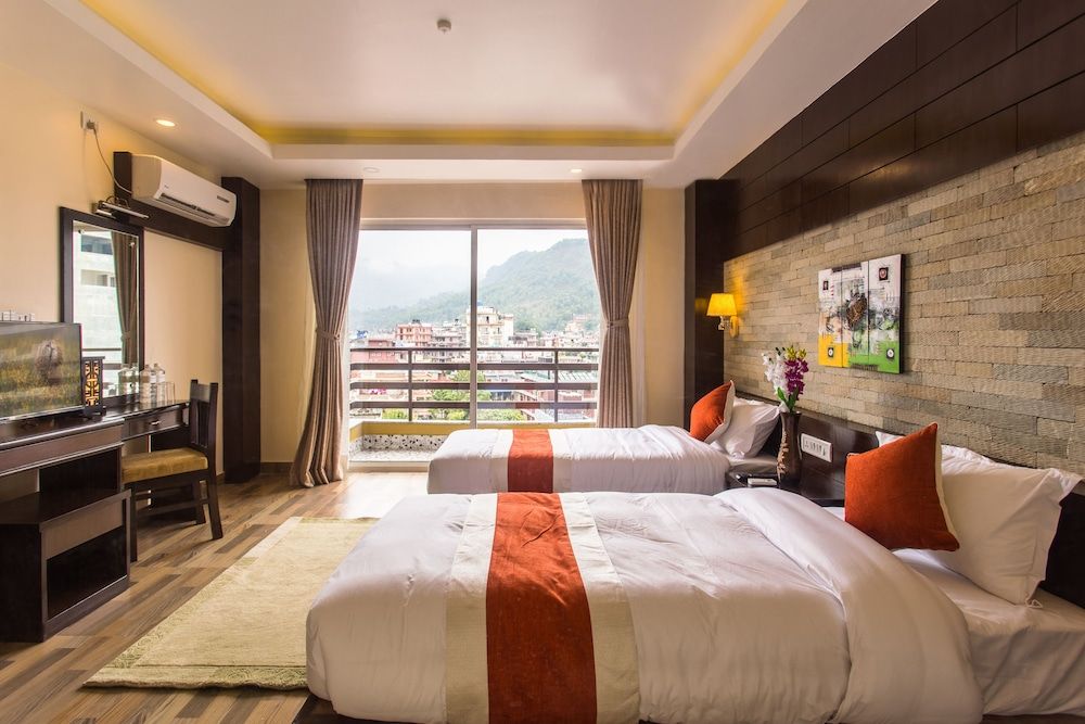 Bodhi Suites Boutique Hotel and Spa Deluxe Twin Room, Balcony, Mountain View 4