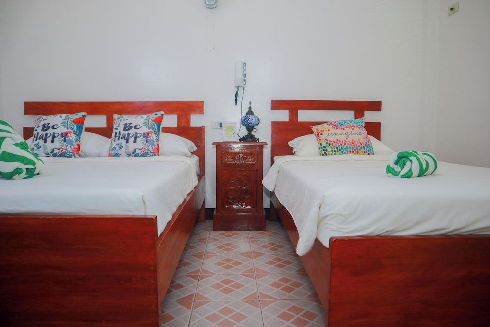 Double and 1 Twin Room, Garden View