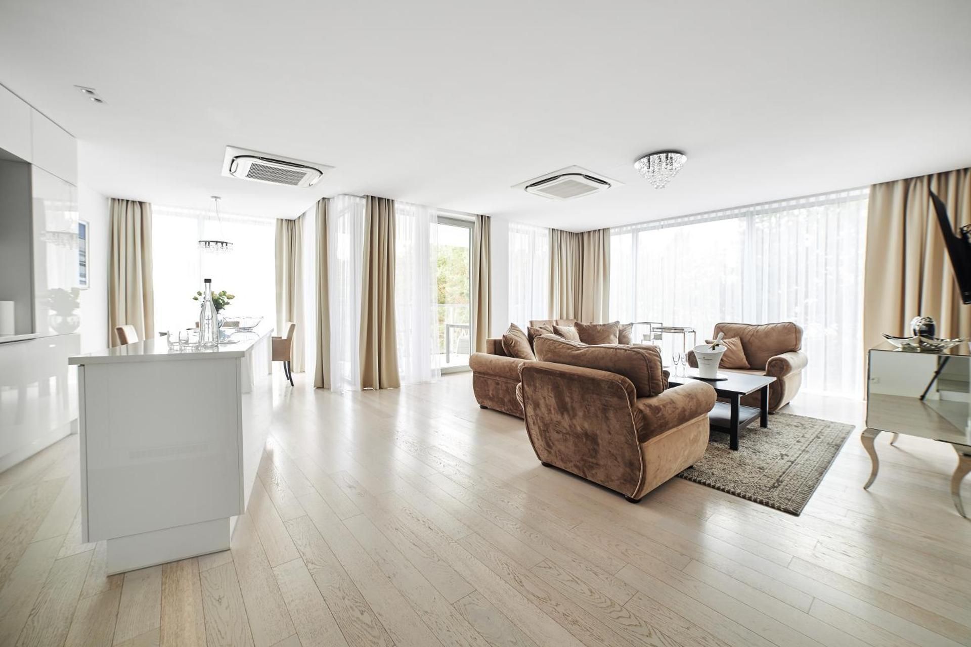 Two-Bedroom Apartment B216 with dunes view and sea view