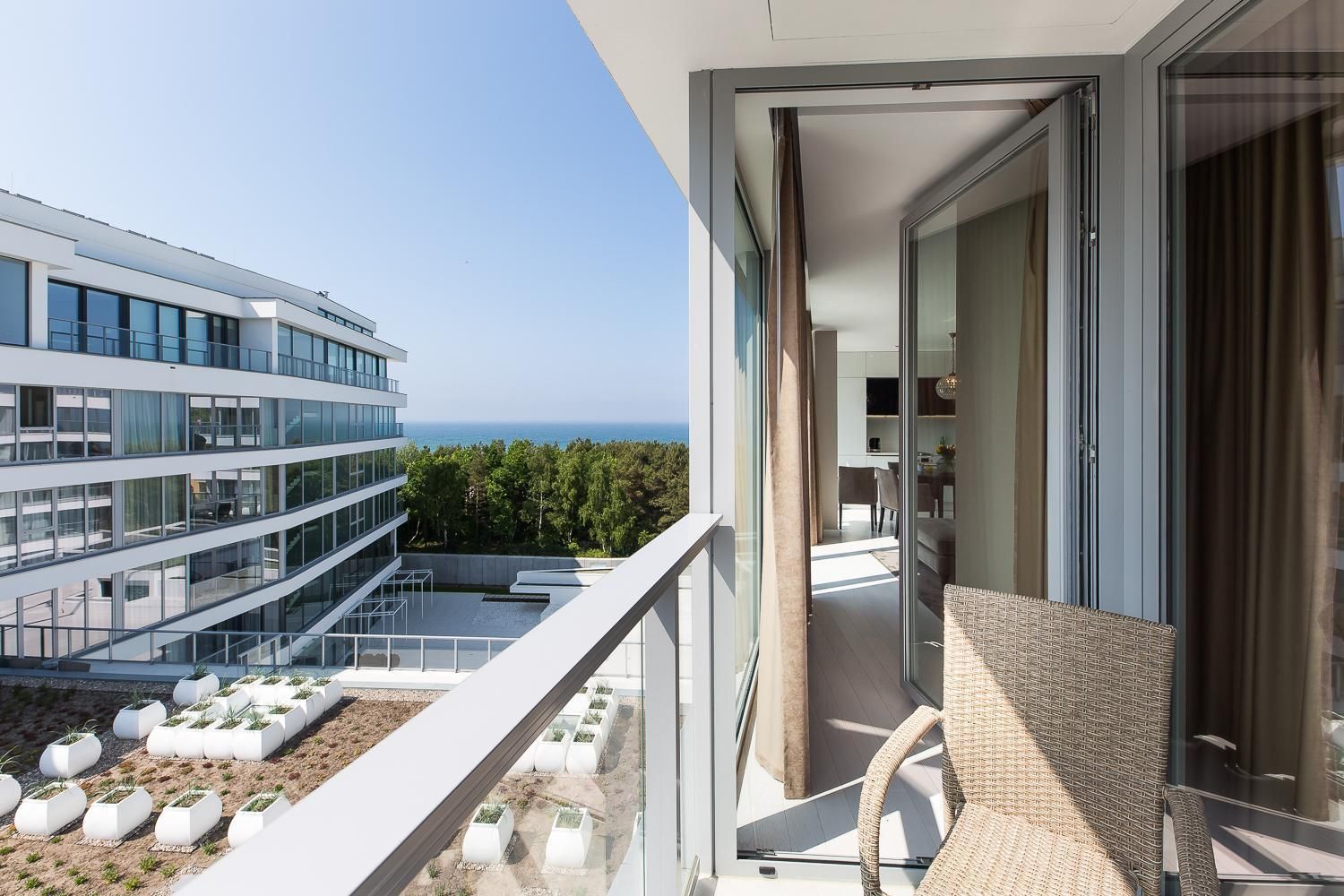 Two-Bedroom Apartment B428 (Side Sea View)