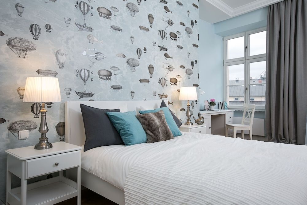 Grand Apartment, 1 Bedroom, Bathtub, City View